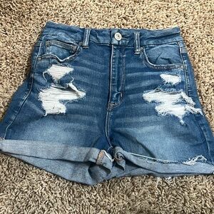 American Eagle ne(x)t level stretch curvy hi-rise shortie